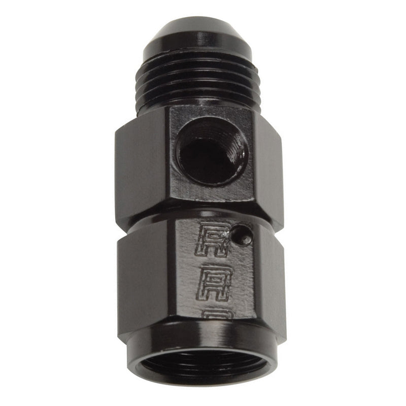 RUSSELL P/C #6 to #6 Female Str Adptr Fitting w/ 1/8 NPT RUSSELL