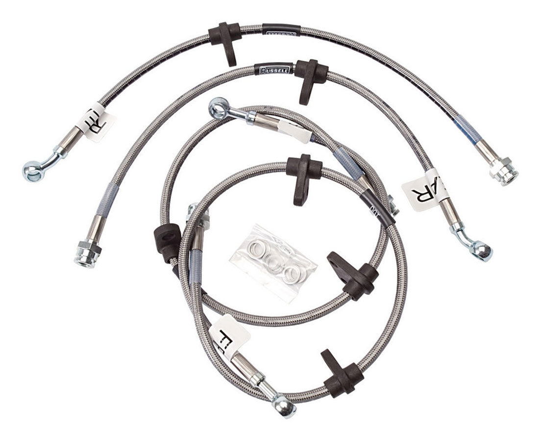 RUSSELL SS Brake Line Kit 92-95 Honda Civic RUSSELL