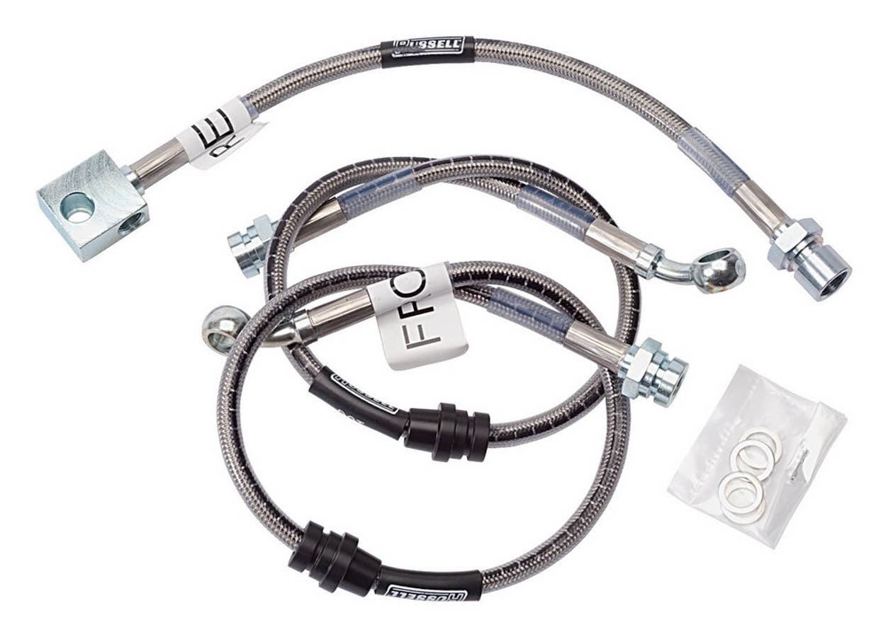 RUSSELL S/S Brake Line Kit 84-92 GM F-Body RUSSELL