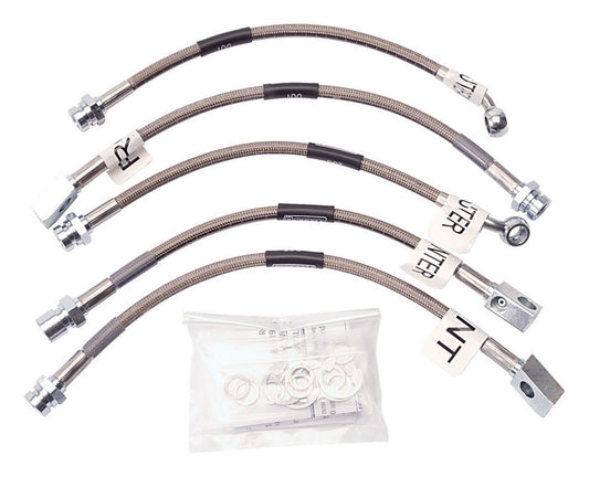 RUSSELL Brake Hose Kit 93-97 GM F-Body w/o Traction Cntr RUSSELL