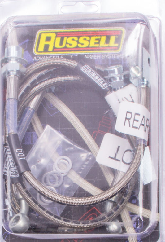 RUSSELL Brake Hose Kit GM 84-88 F-Body RUSSELL