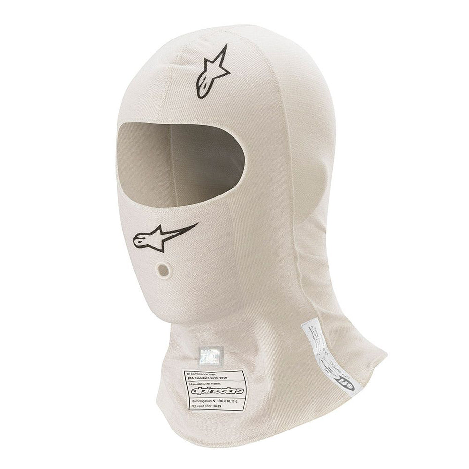 ALPINESTARS USA Balaclava ZX White One- Size ALPINESTARS USA