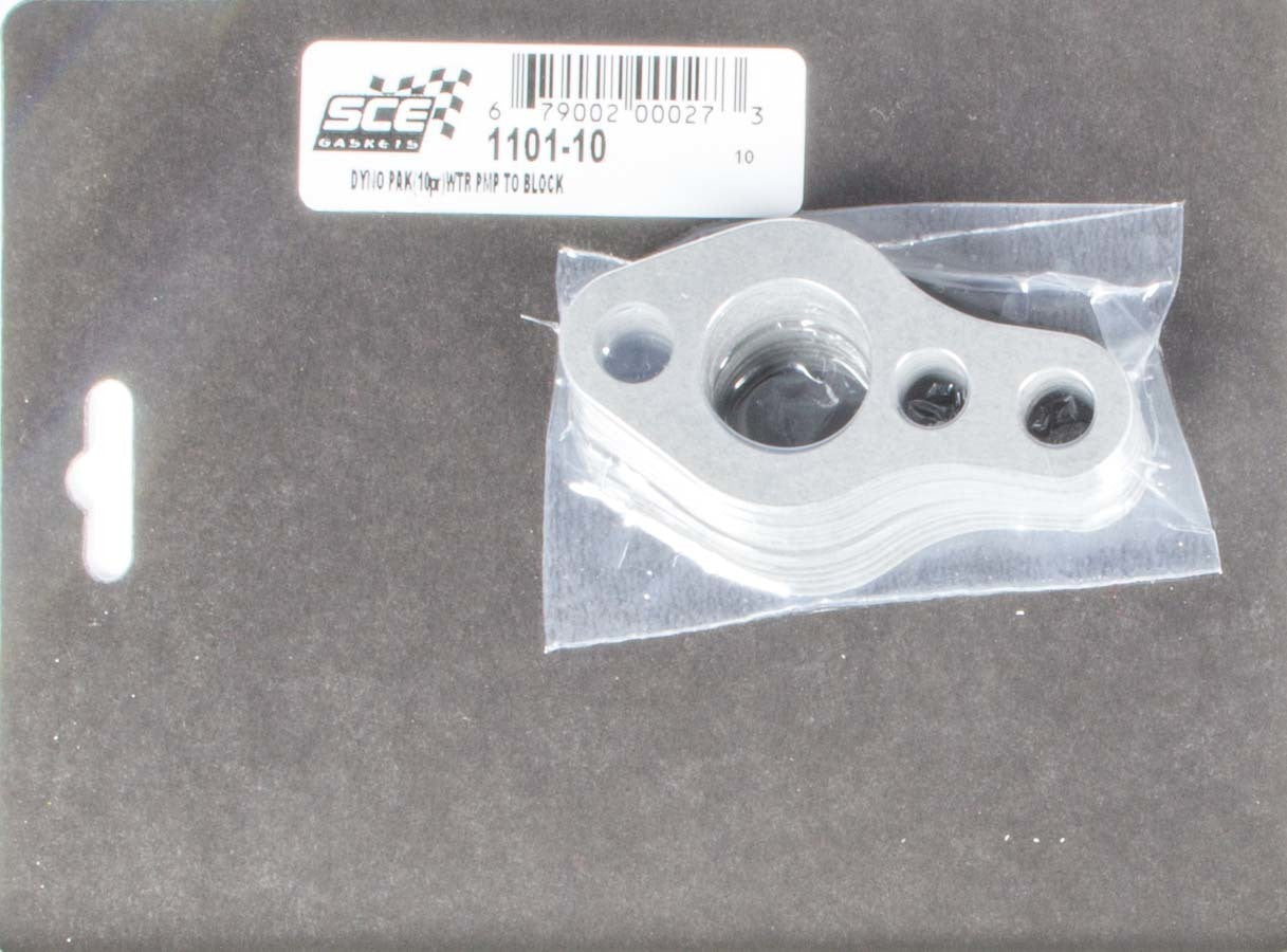 SBC Water Pump Gaskets Dyno-Pak (10pr) SCE GASKETS