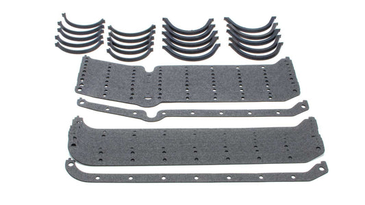 SBC Oil Pan Gaskets - Dyno-Pak (10) SCE GASKETS