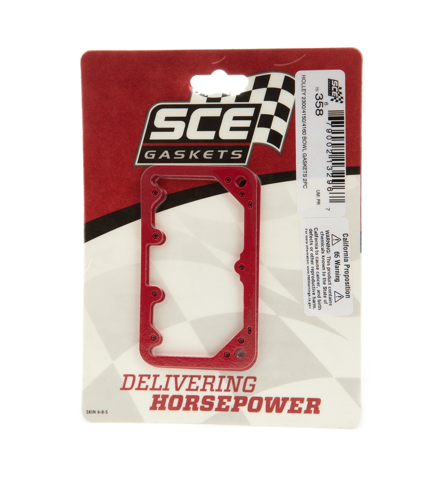 Fuel Bowl Gaskets 2pk Holley 2300/4150/4160 SCE GASKETS