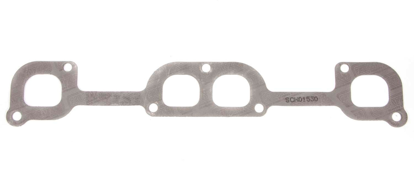 SBC Exhaust Gasket 18 Degree & ASCS Head SCHOENFELD