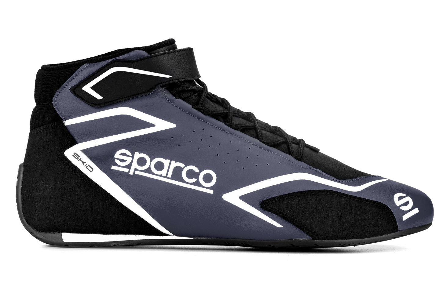 Shoe Skid Black / Gray Size 10-10.5 Euro 44 SPARCO