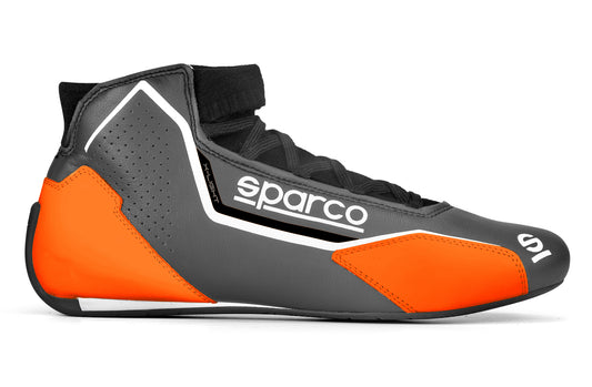 Shoe X-Light Gray / Org Size 11-11.5 Euro 45 SPARCO