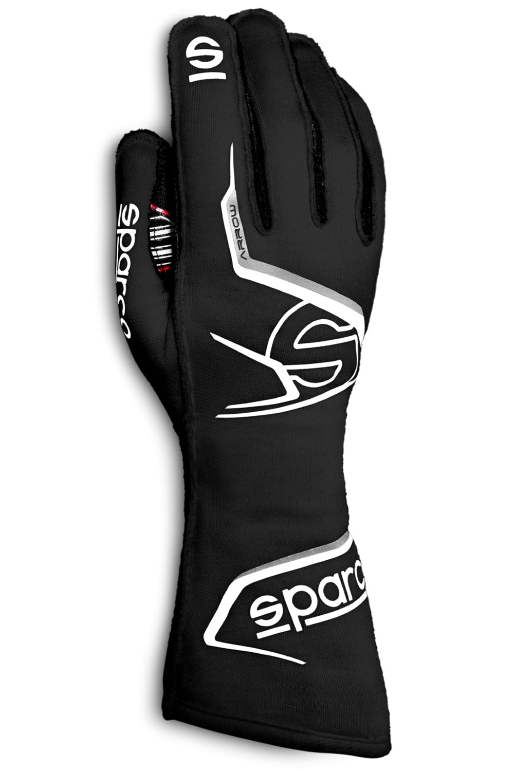 Glove Arrow Medium Black / White SPARCO