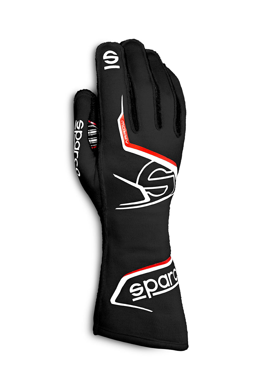 Glove Arrow Medium Black / Red SPARCO