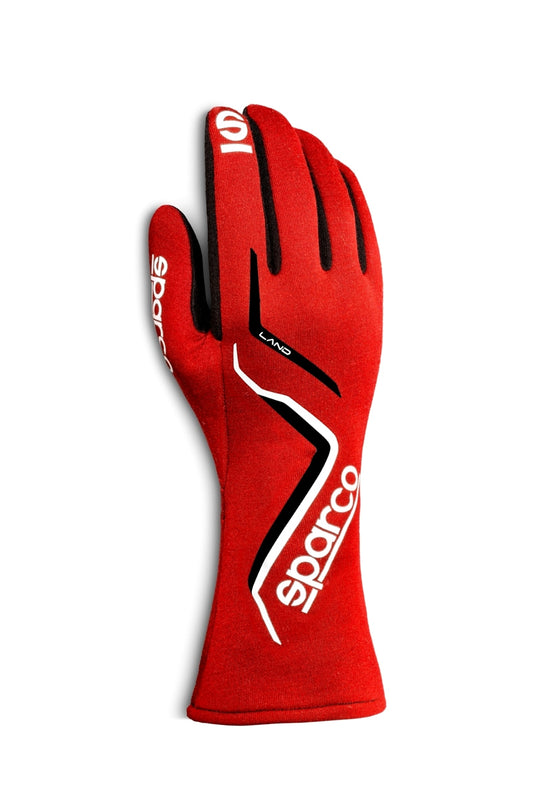 Glove Land Large Red SPARCO