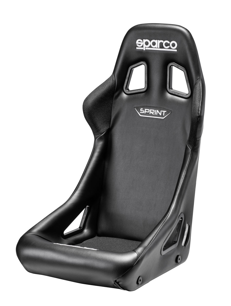 Seat Sprint 2019 Black Vinyl SPARCO