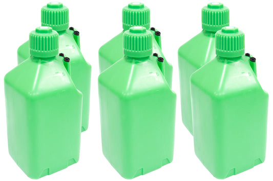 Utility Jug - 5-Gallon Glow Green - Case 6 SCRIBNER