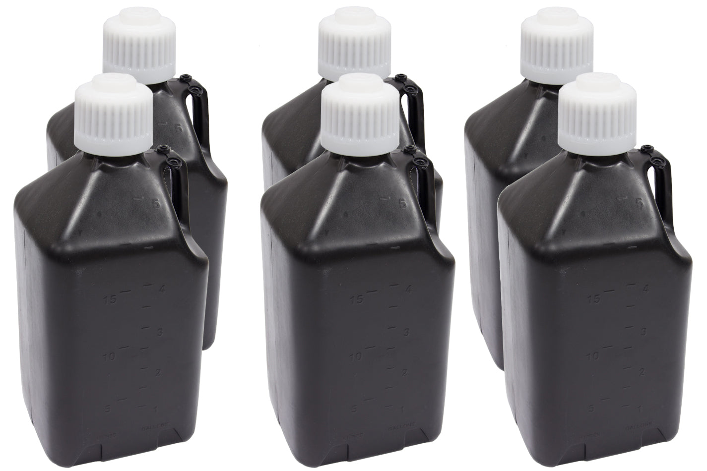 Utility Jug - 5-Gallon Black - Case 6 SCRIBNER