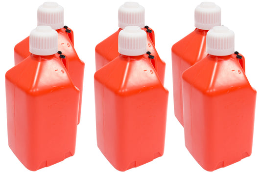 Utility Jug - 5-Gallon Orange - Case 6 SCRIBNER