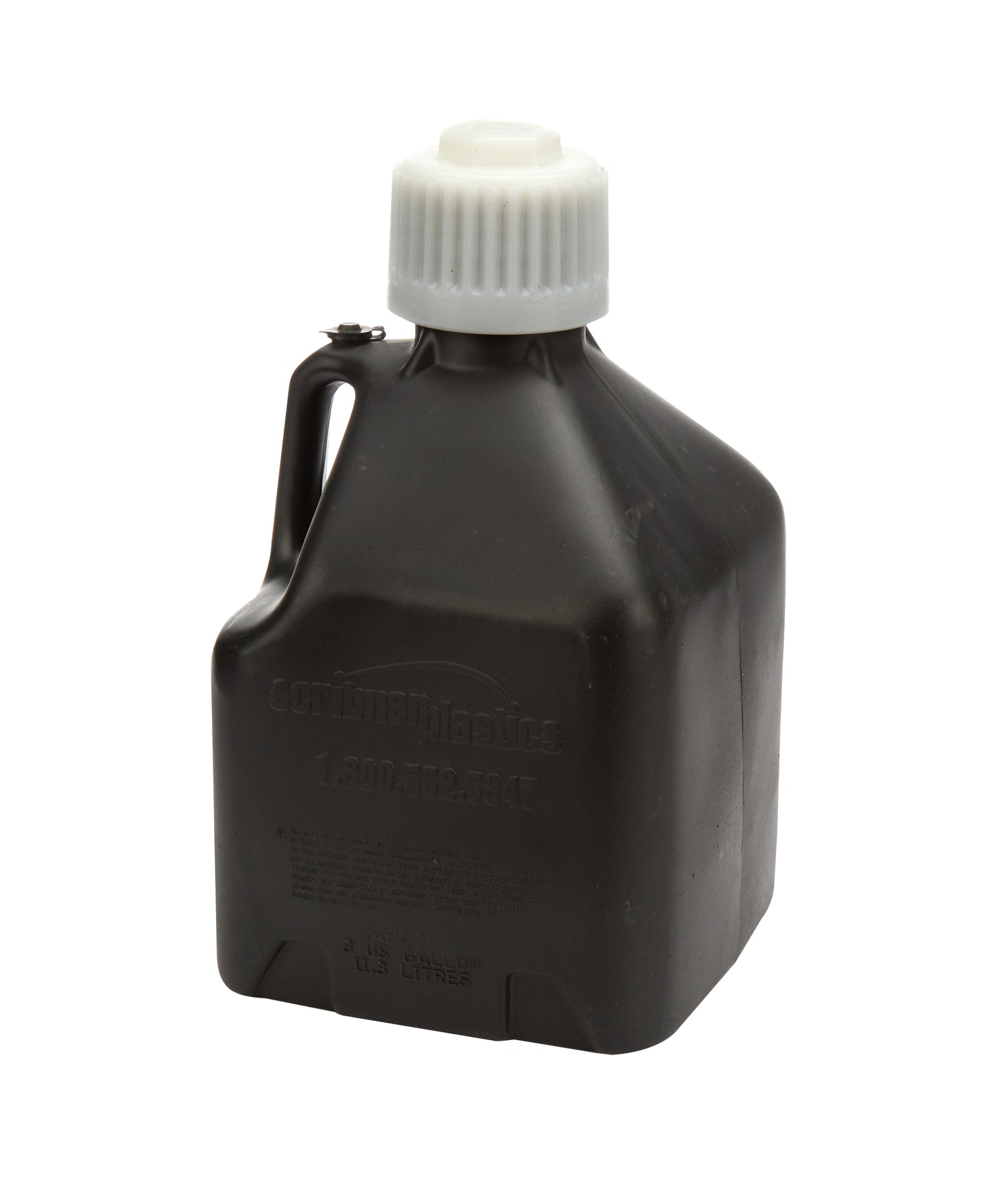 Utility Jug 3 Gallon - Black SCRIBNER