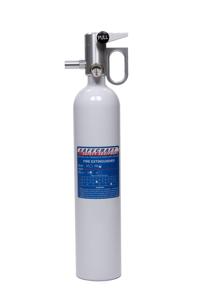 Fire Extinguisher 3lb White Novec SAFECRAFT