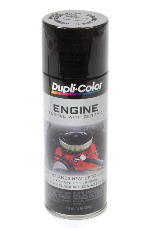 Gloss Black Engine Paint 12oz DUPLI-COLOR/KRYLON