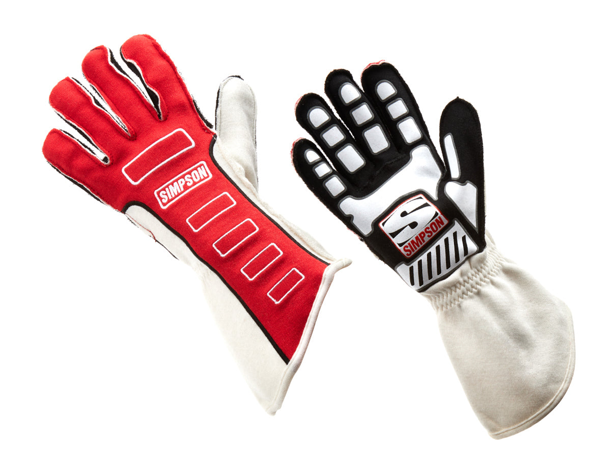 Competitor Glove Large Red Outer Seam SIMPSON SAFETY