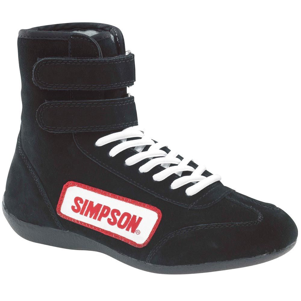 High Top Shoes 10.5 Black SIMPSON SAFETY