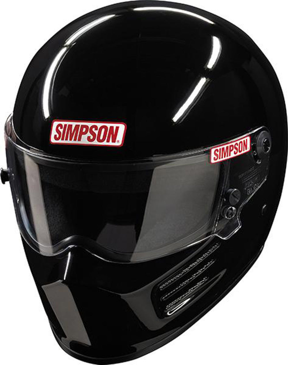 Helmet Bandit Large Gloss Black SA2020 SIMPSON SAFETY