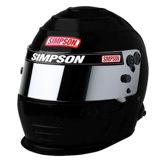 Helmet Speedway Shark 7-1/2 Flat Black SA2020 SIMPSON SAFETY