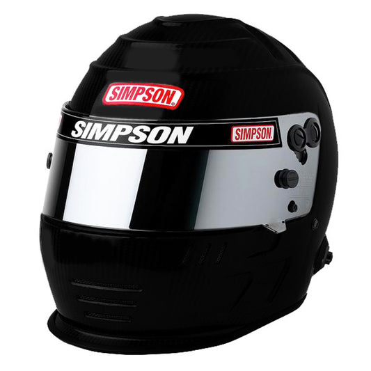 Helmet Speedway Shark 7-3/8 Flat Black SA2020 SIMPSON SAFETY