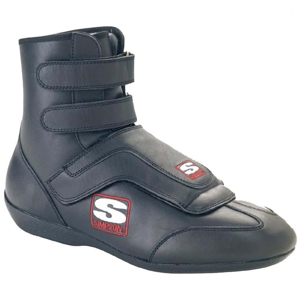 Sprint Shoe 10 Black SFI SIMPSON SAFETY