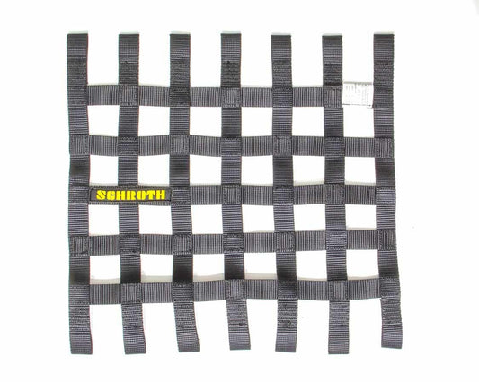 Window Net Only Black 16in x 16in SCHROTH RACING