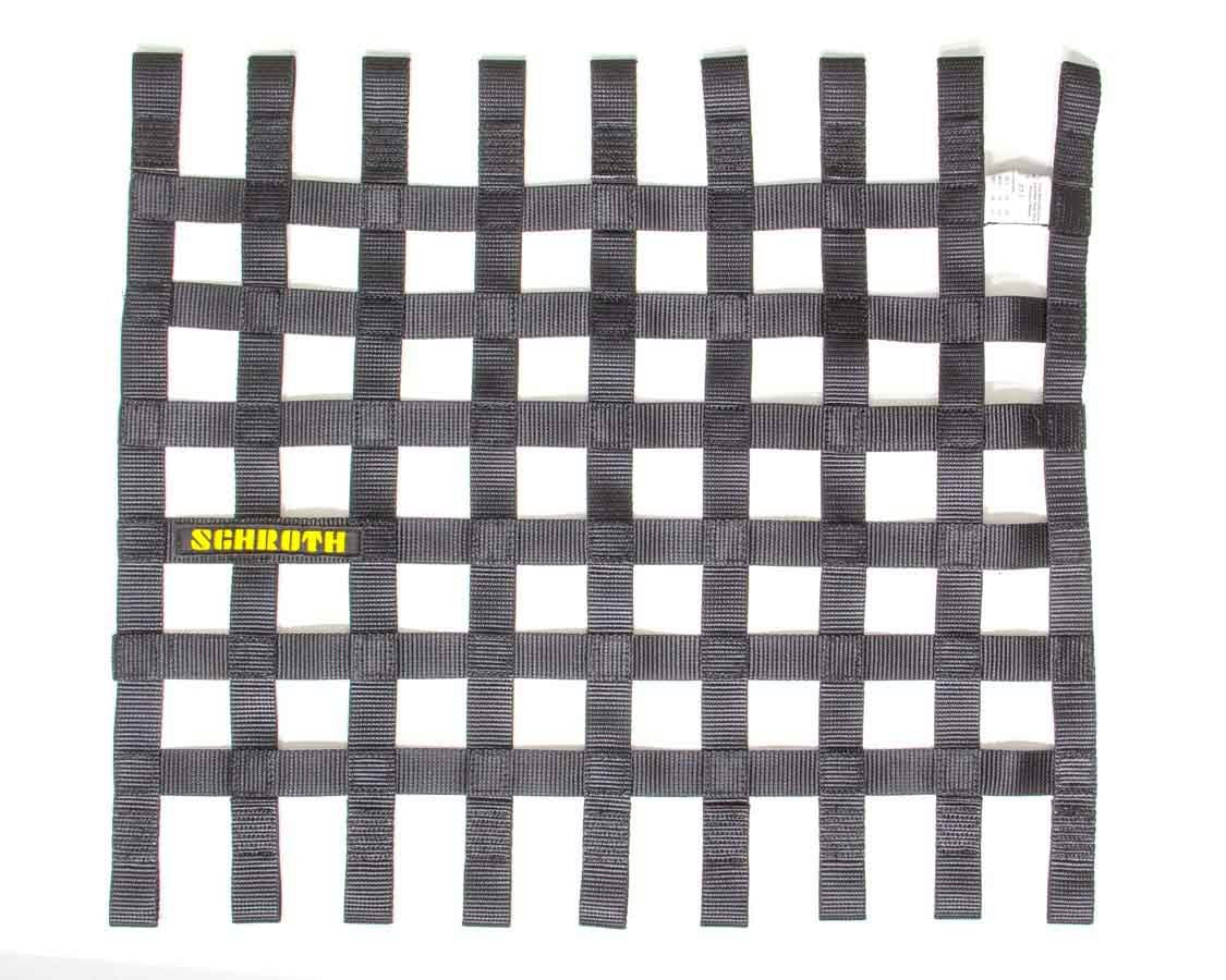 Window Net Only Black 20in x 18.5in SCHROTH RACING