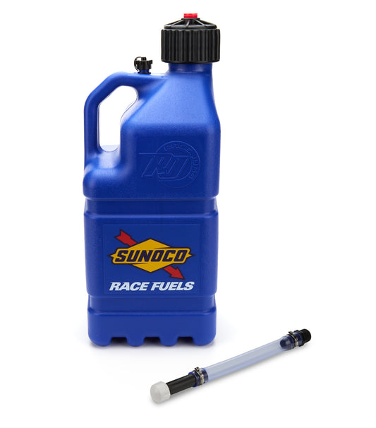 Blue Sunoco Race Jug GEN 3 w/Filler Hose SUNOCO RACE JUGS