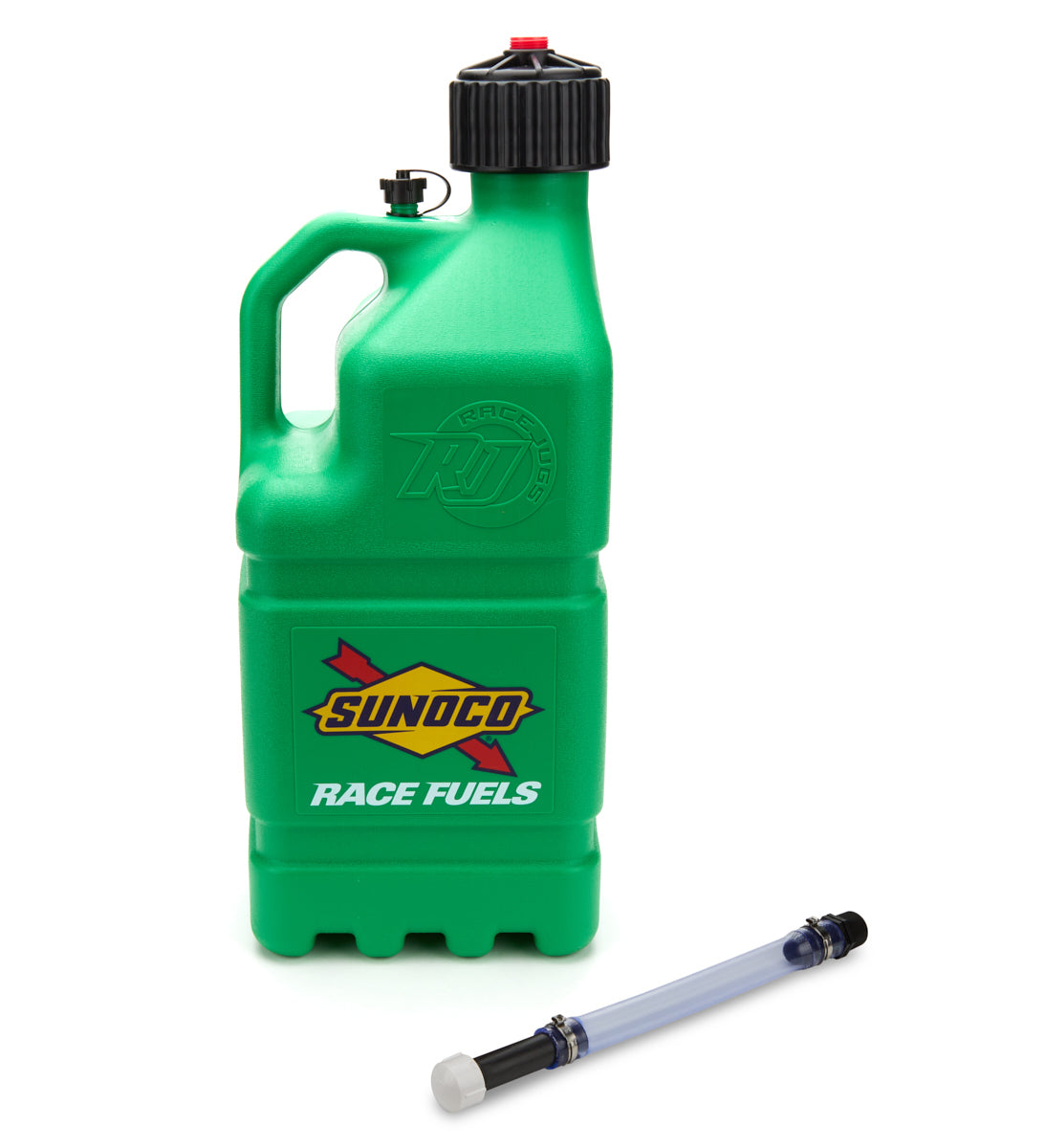 Green Sunoco Race Jug GEN 3 w/Filler Hose SUNOCO RACE JUGS