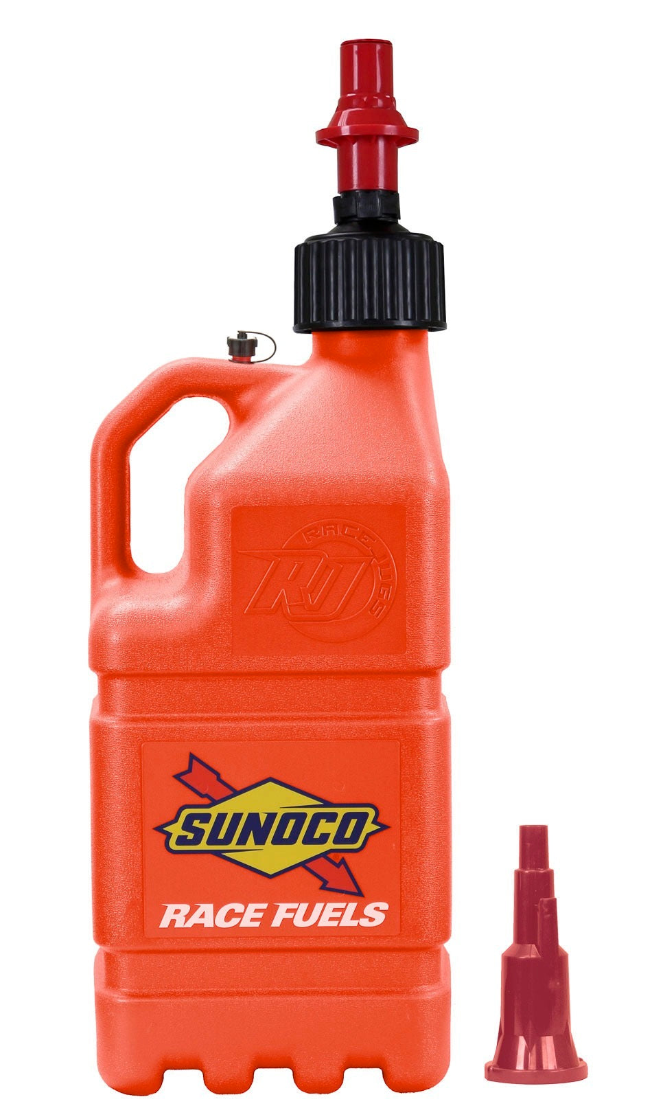 Orange Sunoco Race Jug w / Fastflo Lid & Vehicle SUNOCO RACE JUGS