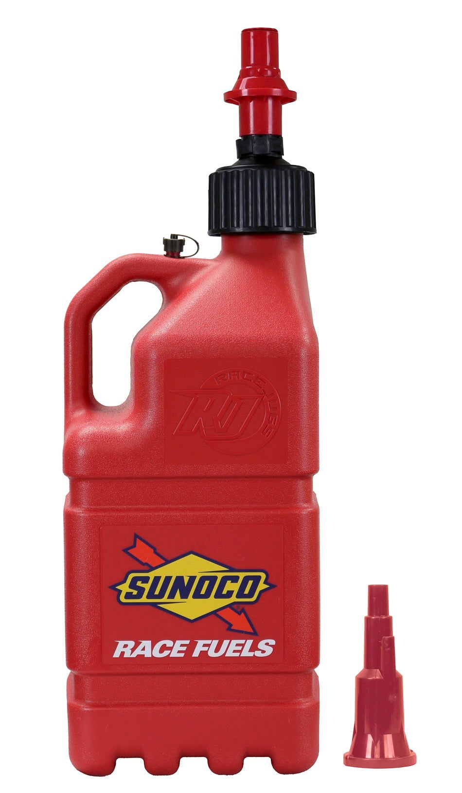 Red Sunoco Race Jug w/ Fastflo Lid & Vehicle SUNOCO RACE JUGS