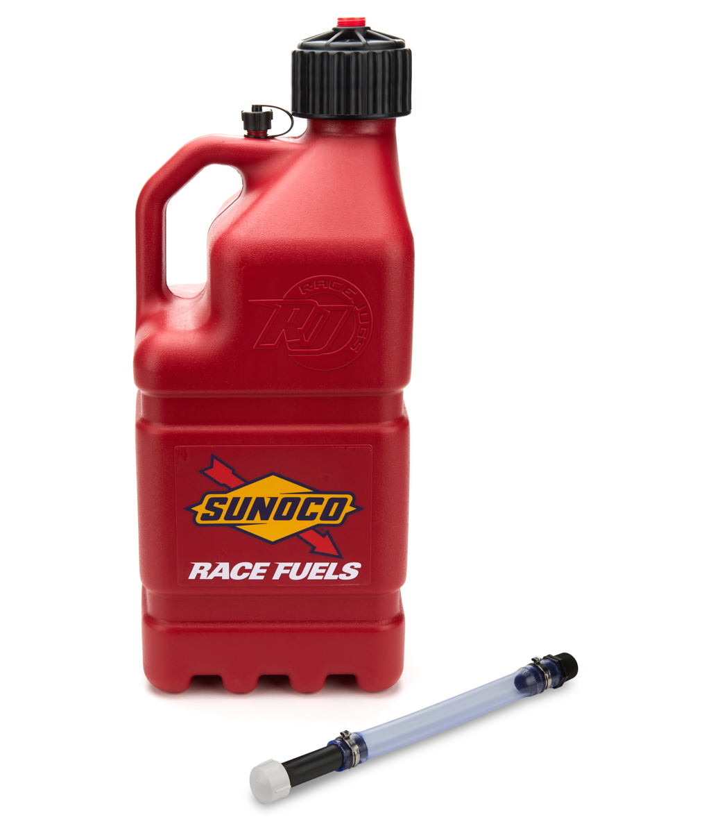 Red Sunoco Race Jug GEN 3 w/Filler Hose SUNOCO RACE JUGS