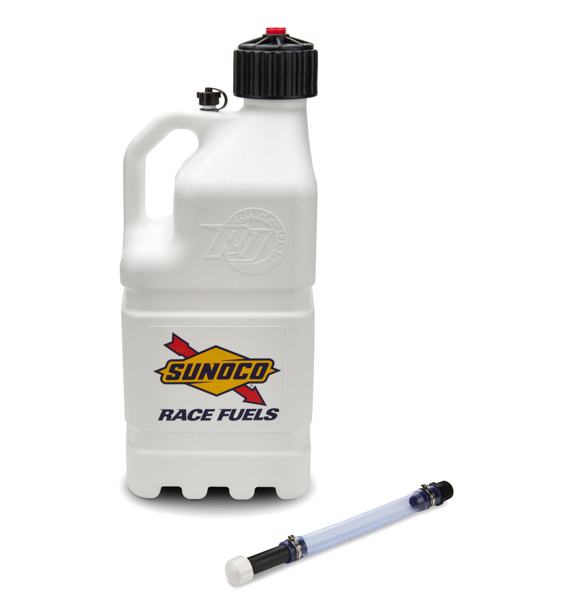 White Sunoco Race Jug GEN 3 w/Filler Hose SUNOCO RACE JUGS