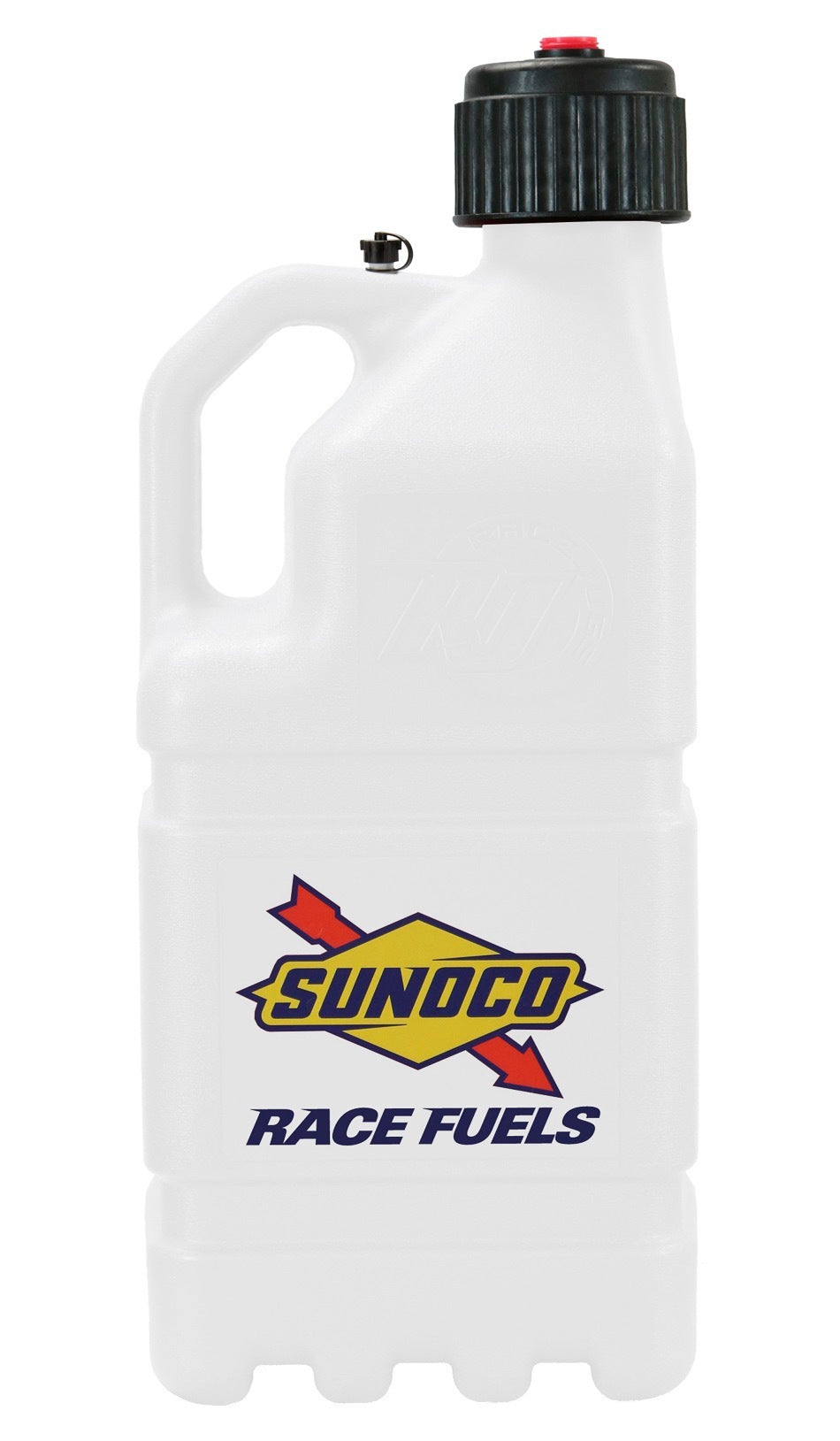 White Sunoco Race Jug GEN 3 Threaded Vent SUNOCO RACE JUGS