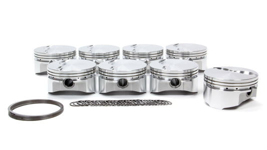 SBF Flat Top Piston Set 4.030 Bore SPORTSMAN RACING PRODUCTS