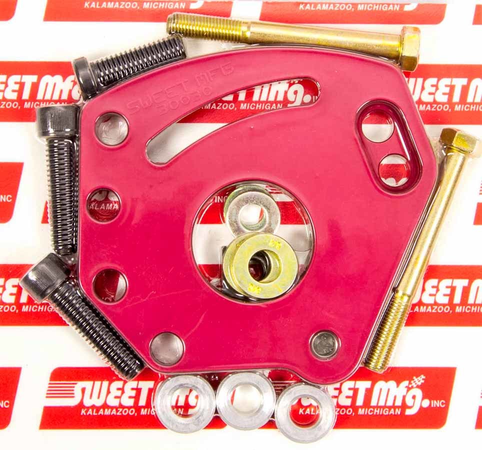 SWEET Pwr Steering Pump Brkt Kit Chevy Head Mnt SWEET