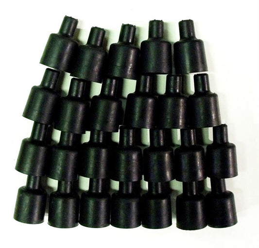 Coil Wire Boot - 180-Deg 25pk - Black TAYLOR/VERTEX