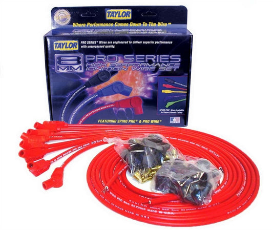 8mm Red Spiro-Pro Wires TAYLOR/VERTEX