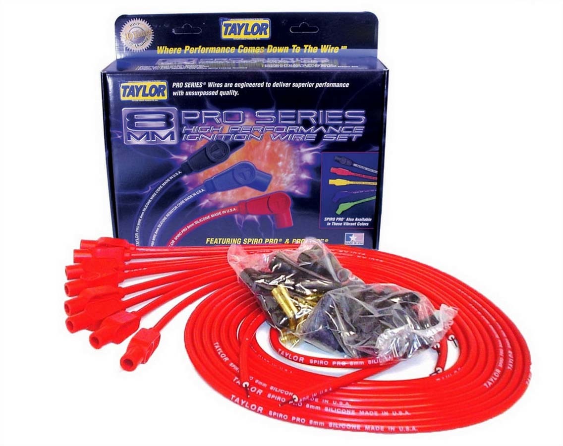 8mm Red Spiro-Pro Wires TAYLOR/VERTEX