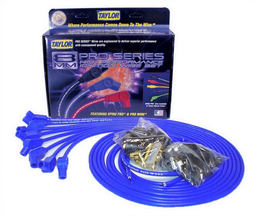 8mm Blue Spiro-Pro Wires TAYLOR/VERTEX