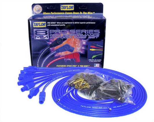 8mm Blue Spiro-Pro Wires TAYLOR/VERTEX