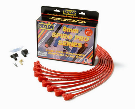 SBC 8MM Pro Race Wires- Red TAYLOR/VERTEX