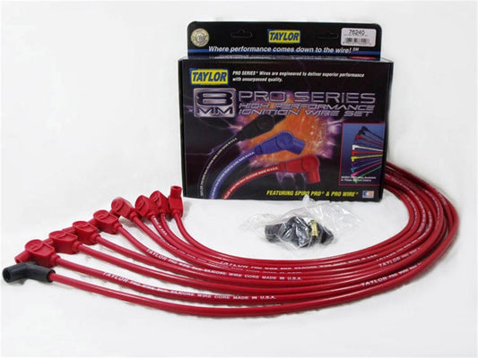 SBC 8MM Pro Race Wires- Red TAYLOR/VERTEX