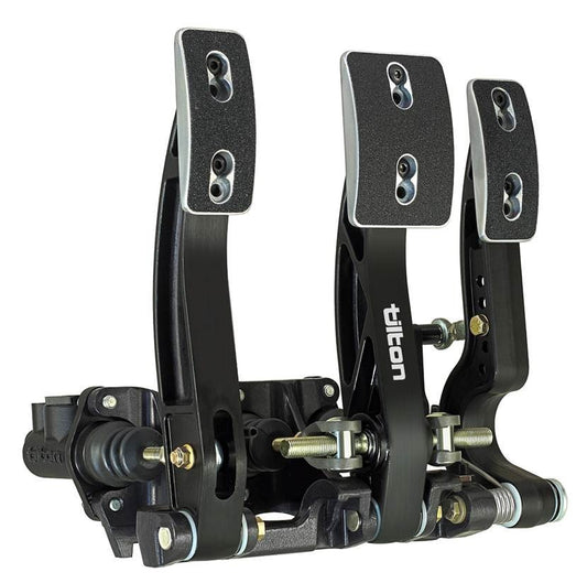 3 Pedal Set Alum Floor Mount TILTON