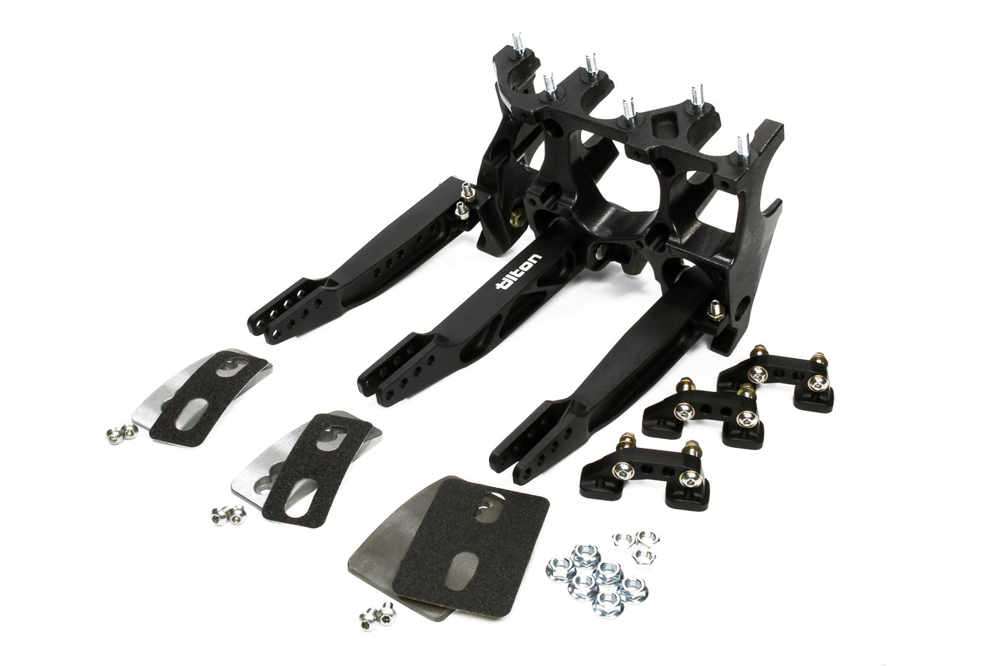 Triple Pedal Assy. Alum Underfoot Mount TILTON