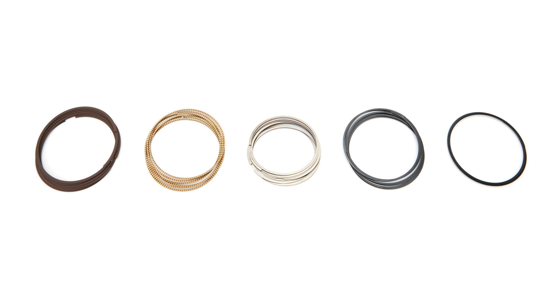 TOTAL SEAL AP Steel Gpls Ring Set 3.776 Bore 1.0 1.0 3.0mm TOTAL SEAL