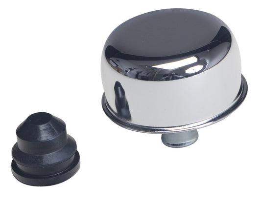 TRANS-DAPT Chrome Breather Cap/Grom TRANS-DAPT